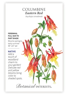 Eastern Red Columbine Seeds from Botanical Interests