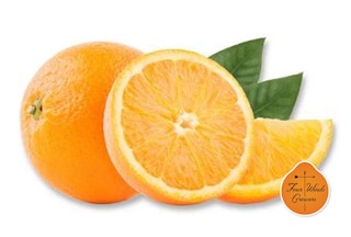 Trovita Sweet Orange isolated on white background.