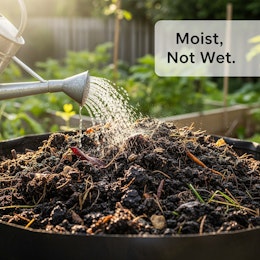 composting watering composting watering