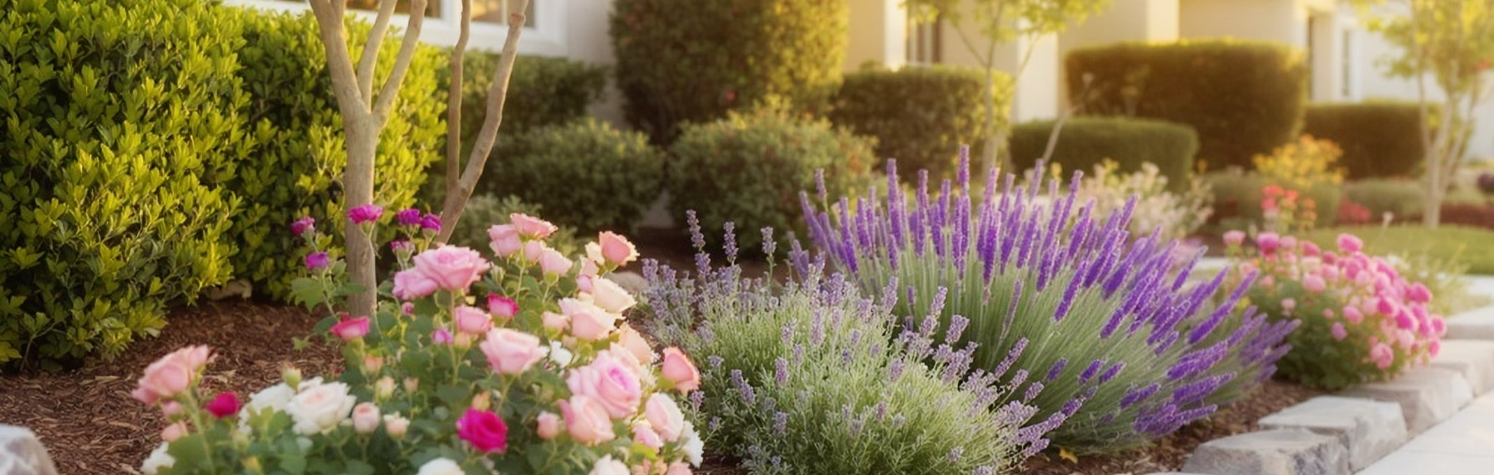 fall fragrance plants lavender, roses