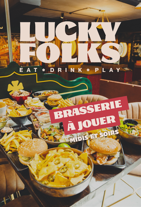 Brasserie à jouer Lucky Folks