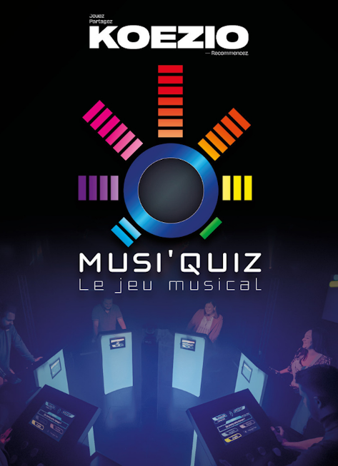 Affiche Musi'quiz, jeu 100% musical