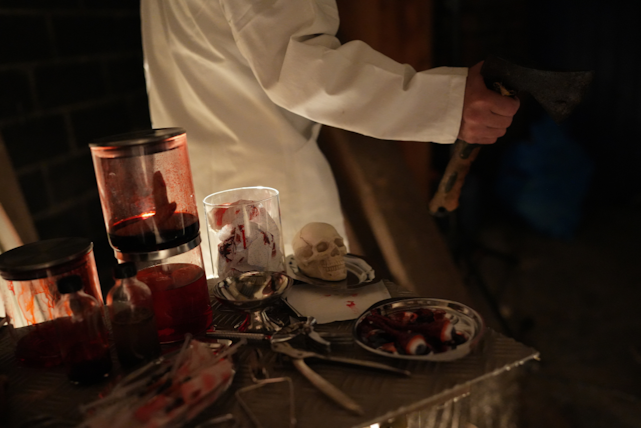 Halloween koezio asylum - ambiance macabre