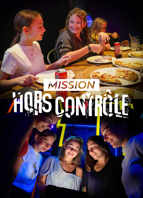 2 images montrant un anniversaire Koezio et une activité