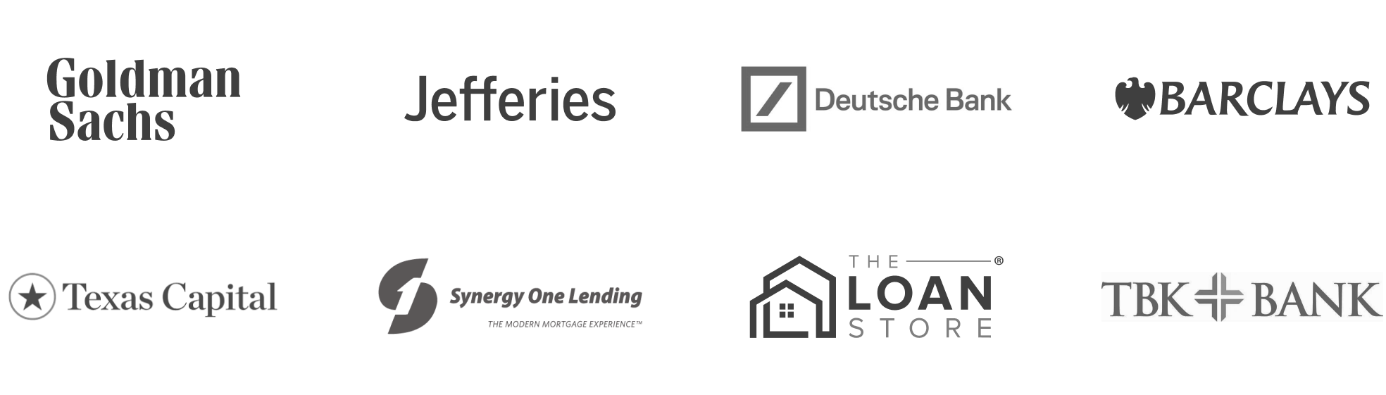 Lender Participants for Figure DART