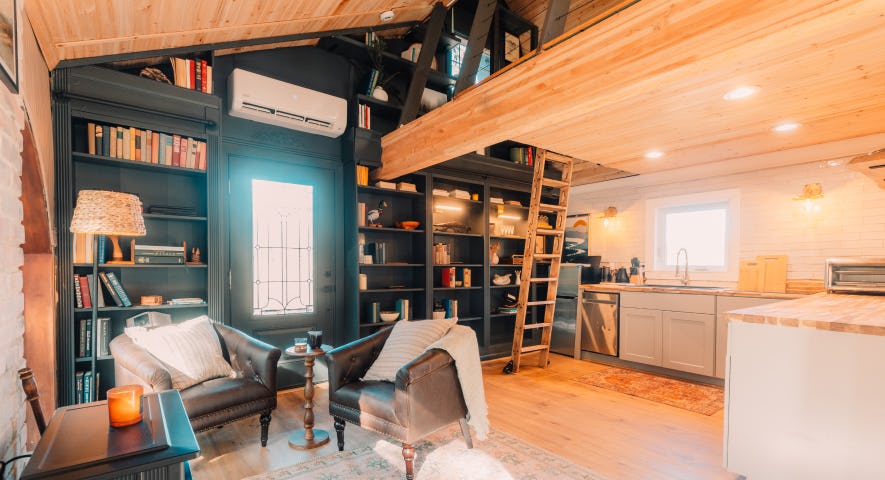 Interior of an ADU