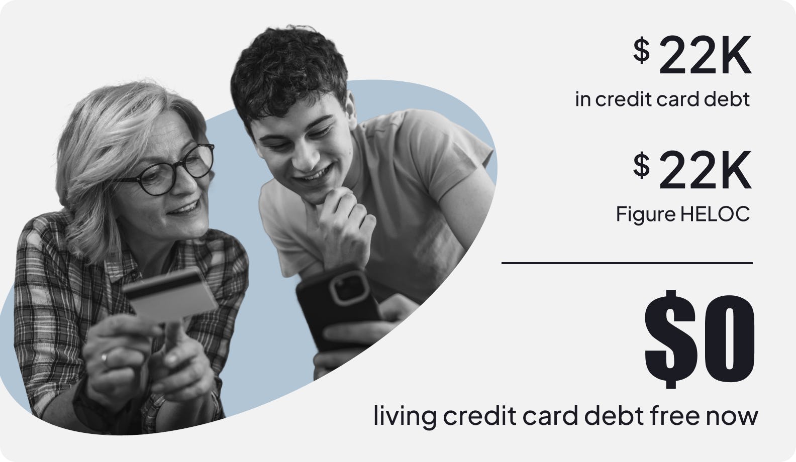 $0, living credit card debt free now
