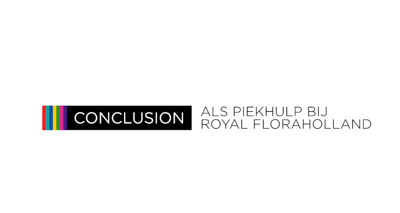 Onze mensen Conclusion directie bij Royal Floraholland