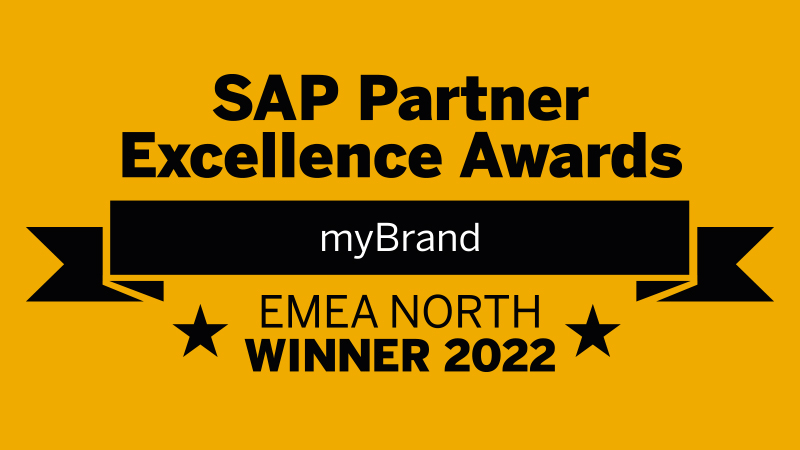 myBrand uitgeroepen tot winnaar SAP Partner Excellence Awards