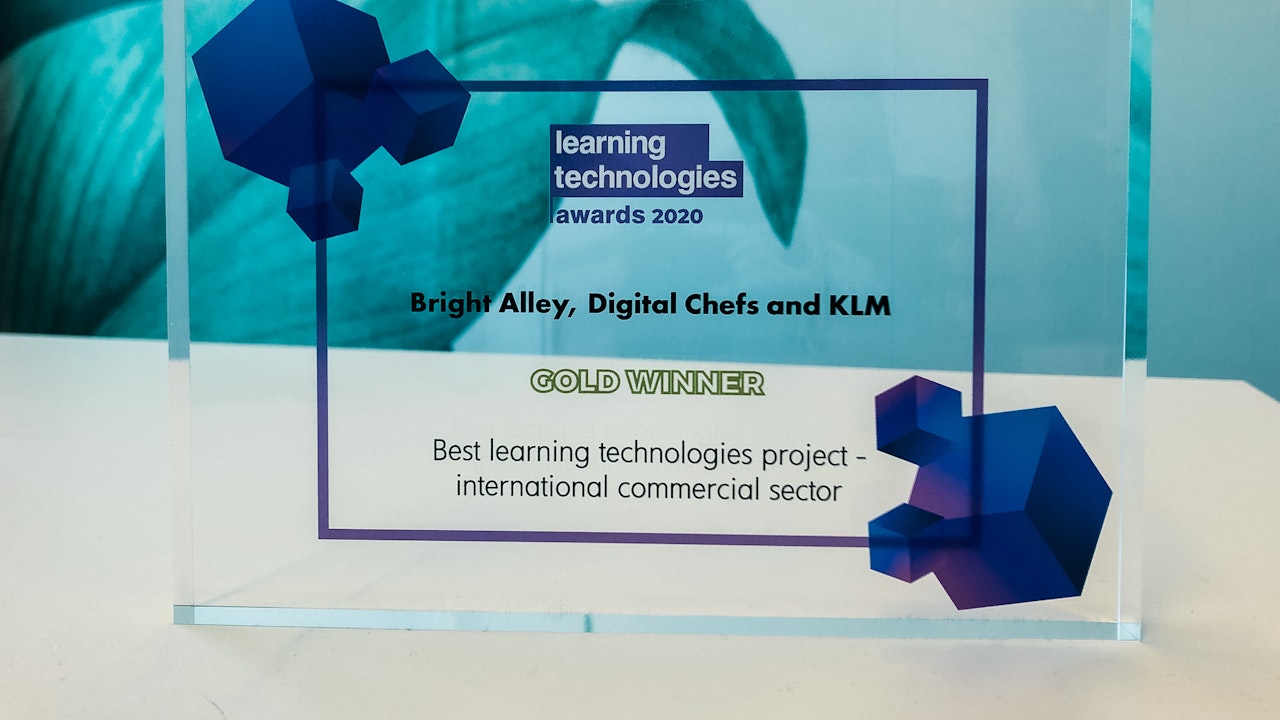 Learning Technologies awards 2020