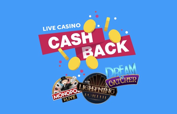 Cashback Fridays, always at ComeOn Casino