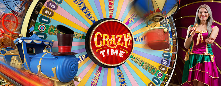 Crazy Time Live Game Show at LeoVegas Casino