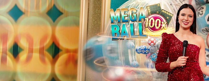 Mega Ball Bingo Lottery at LeoVegas