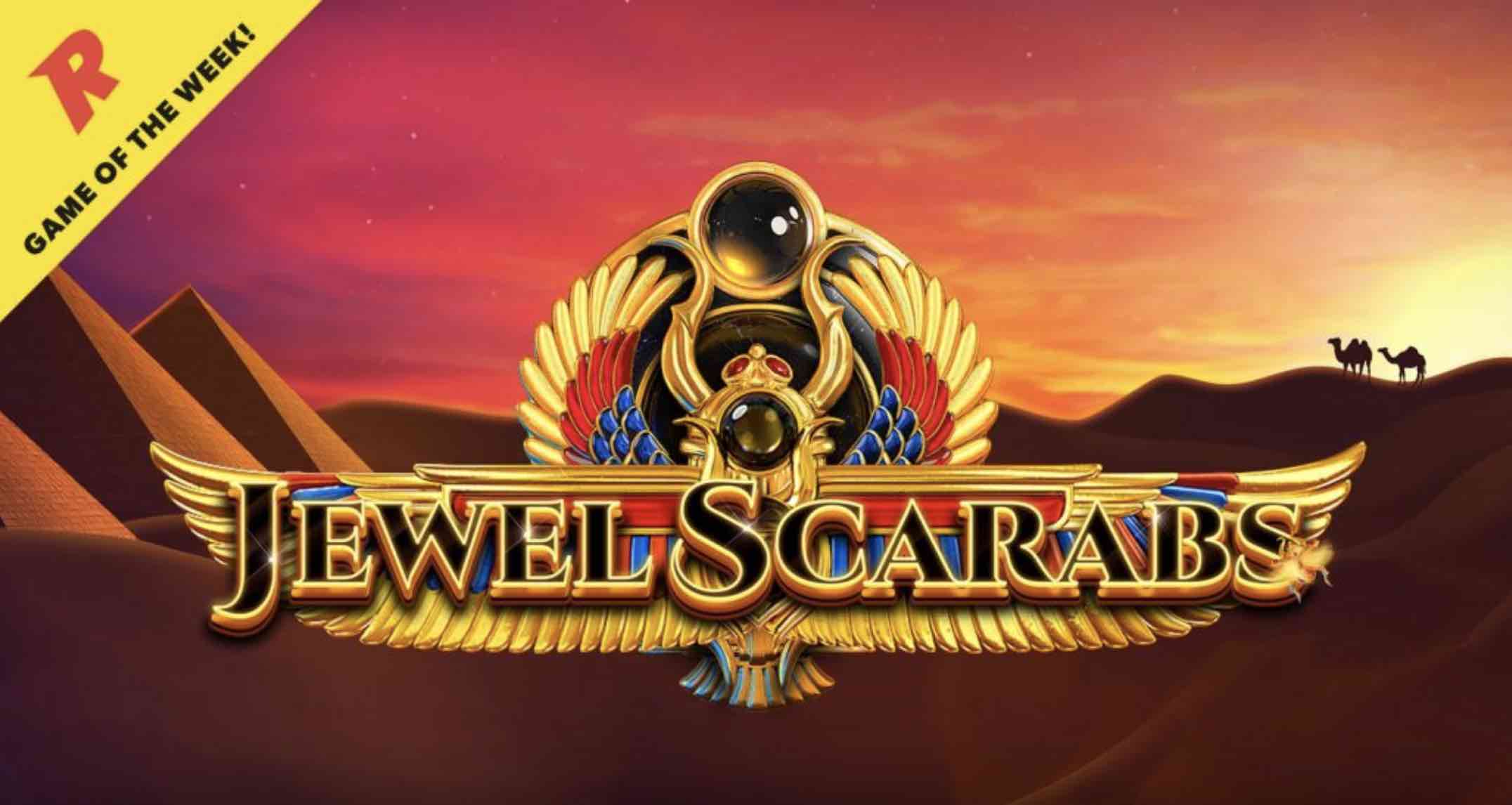 Double Speed on Jewel Scarabs at Rizk Casino