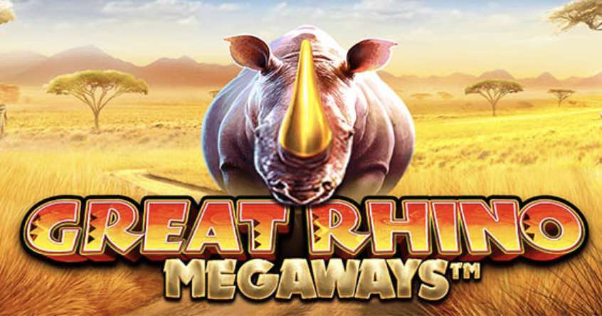 Double Points on Great Rhino Megaways slot at Rizk Casino