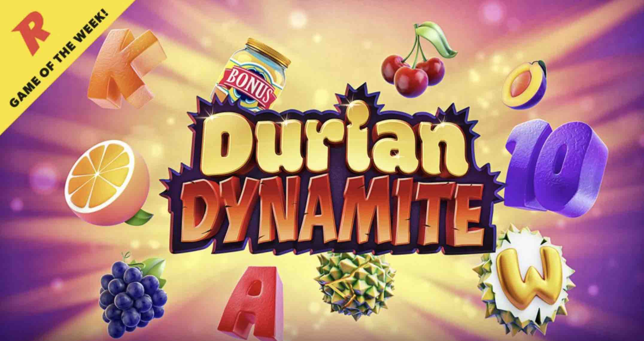 Double Speed on Durian Dynamite at Rizk Casino