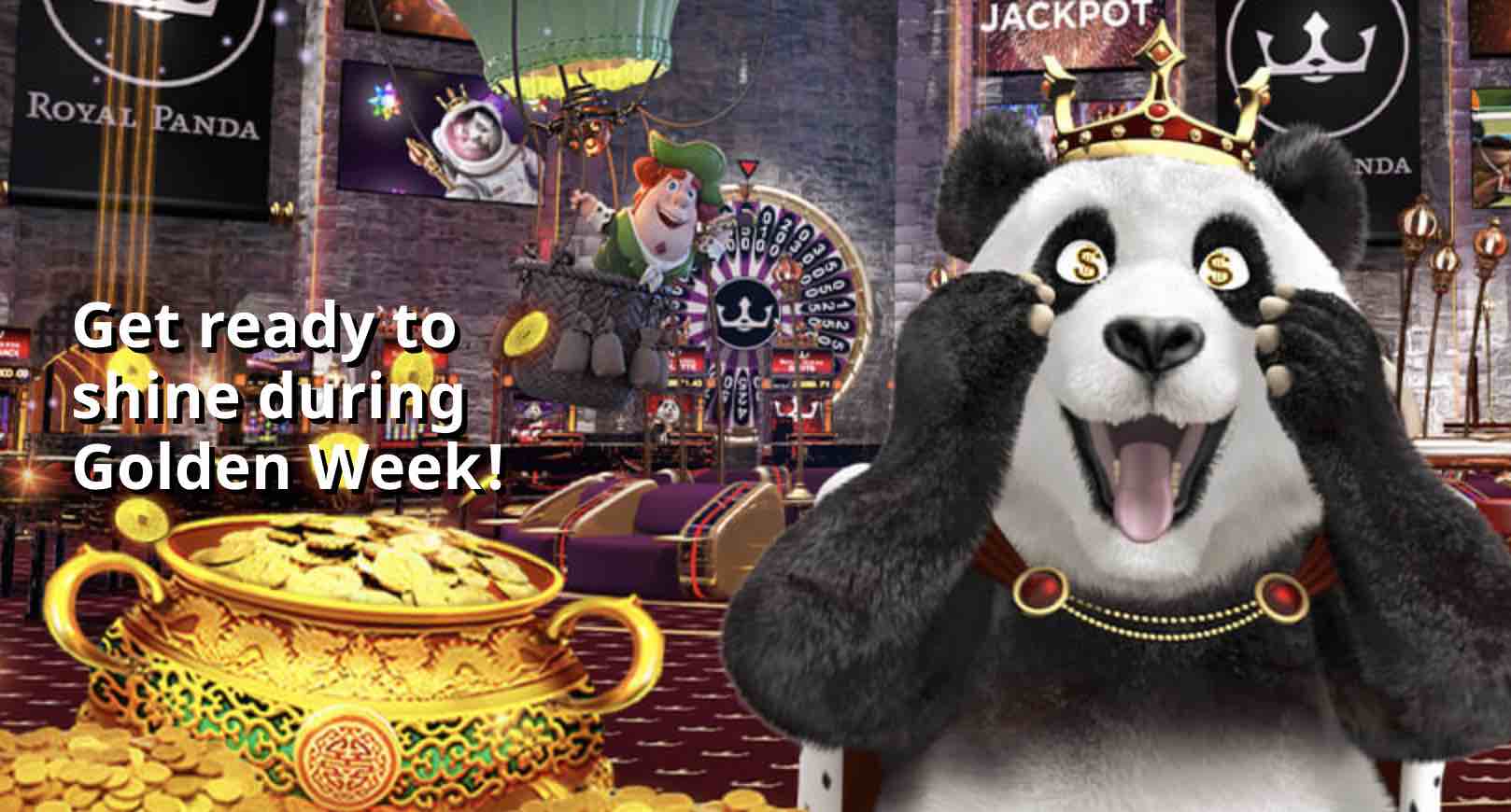 Spectacular Golden Week at Royal Panda