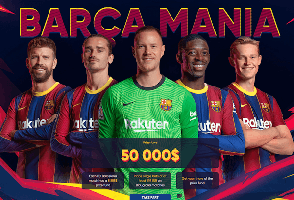 1xbet barca mania promo