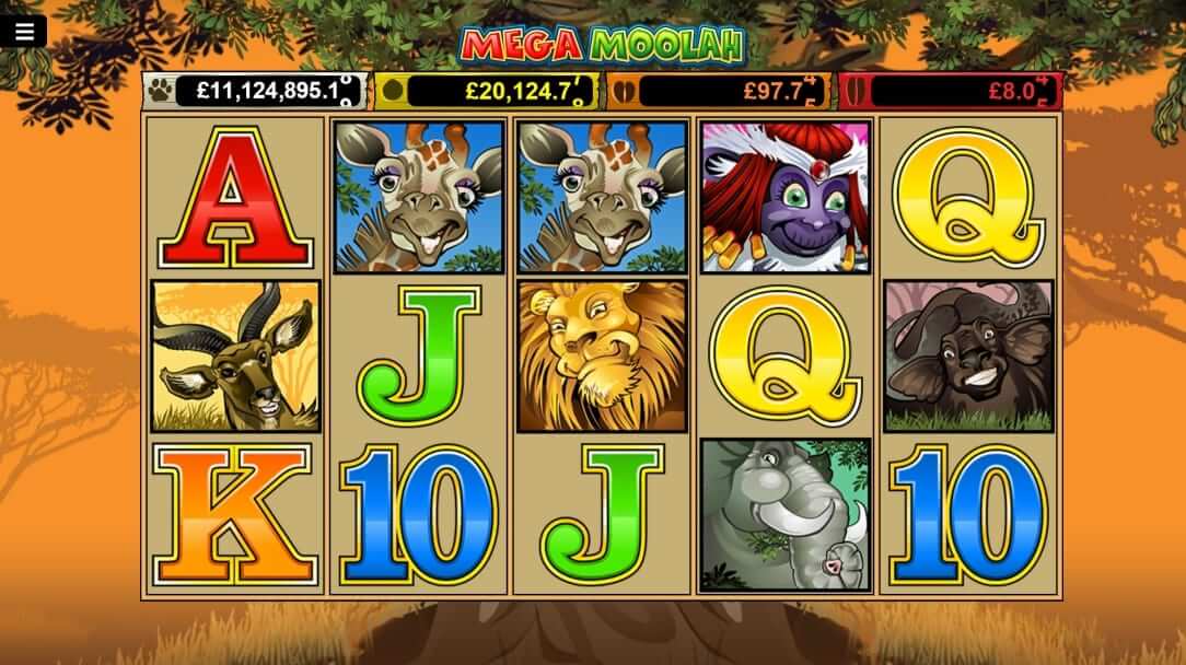 mega moolah slot for free