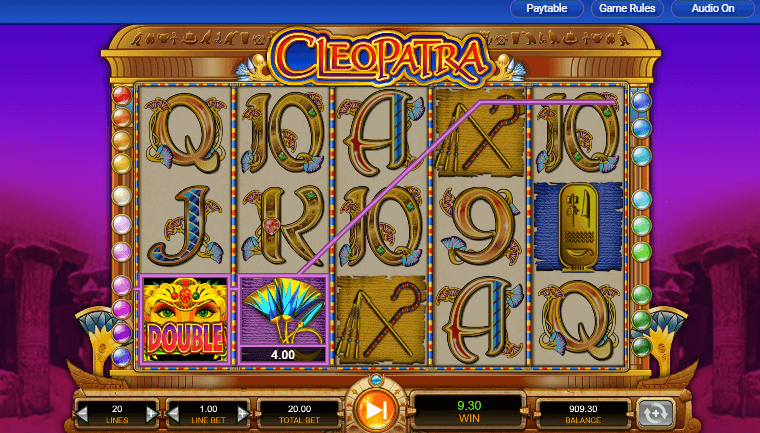 cleopatra slot machine