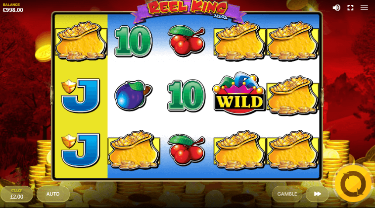 Reel King Mega Slot features