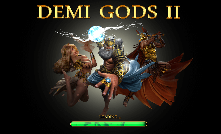 Demi Gods 2 Slot Logo