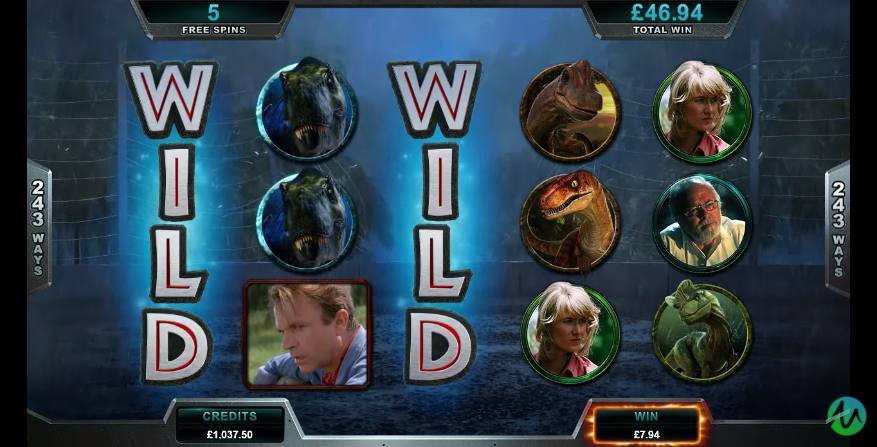 Jurassic Park Slot Wild