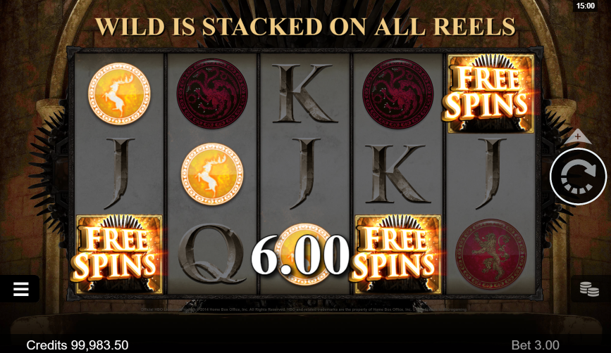 Game Of Thrones Slot Win