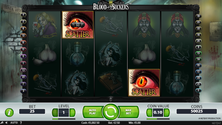 Blood Suckers Slot Scatter Symbol