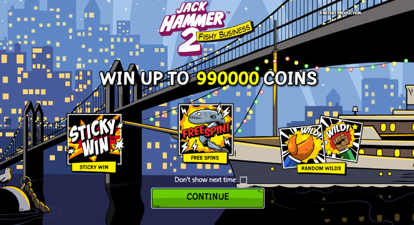 Jack Hammer 2 Slot Logo