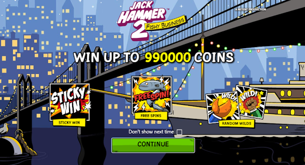 Jack Hammer 2 Slot Logo