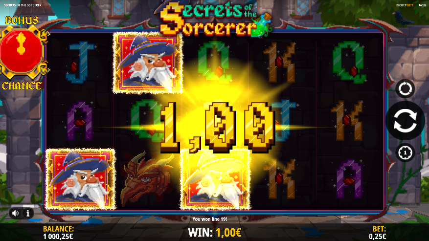 Secrets of the Sorcerer Slot Win