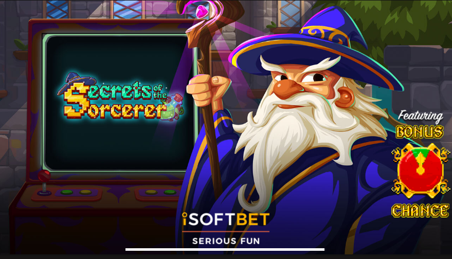 Secrets of the Sorcerer Slot Logo