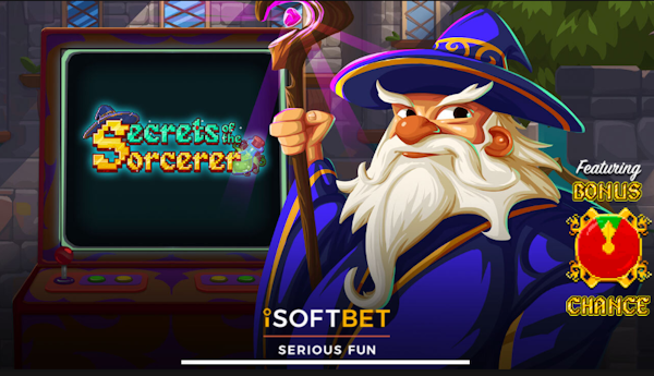 Secrets of the Sorcerer Slot Logo