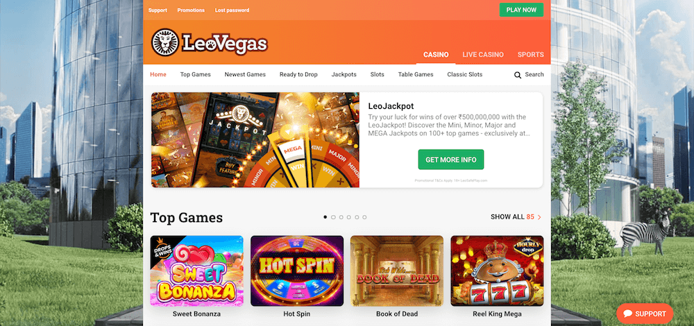 LeoVegas Casino India