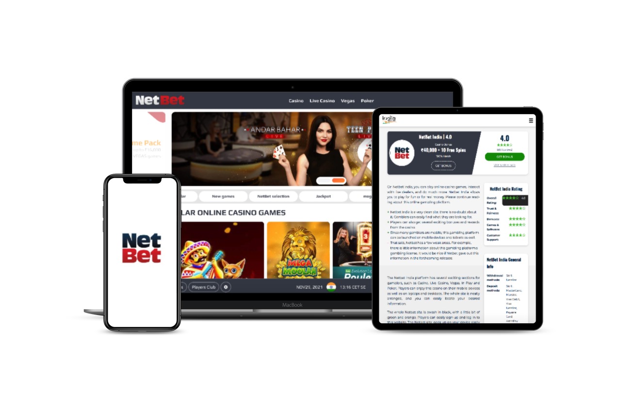 NetBet Casino India