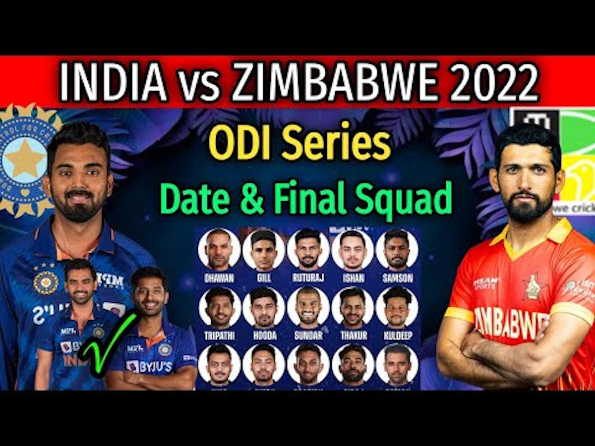 india tour of zimbabwe 2023 schedule