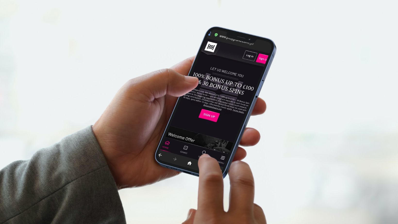 PlayGrand Casino mobile