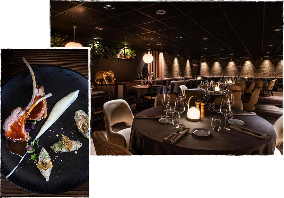 Dîner au restaurant Gaïa, Courchevel Moriond