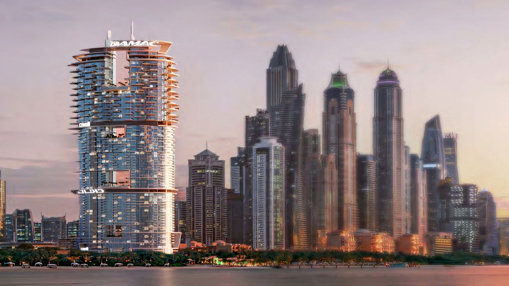 Dubai Marina, a district in effervescence