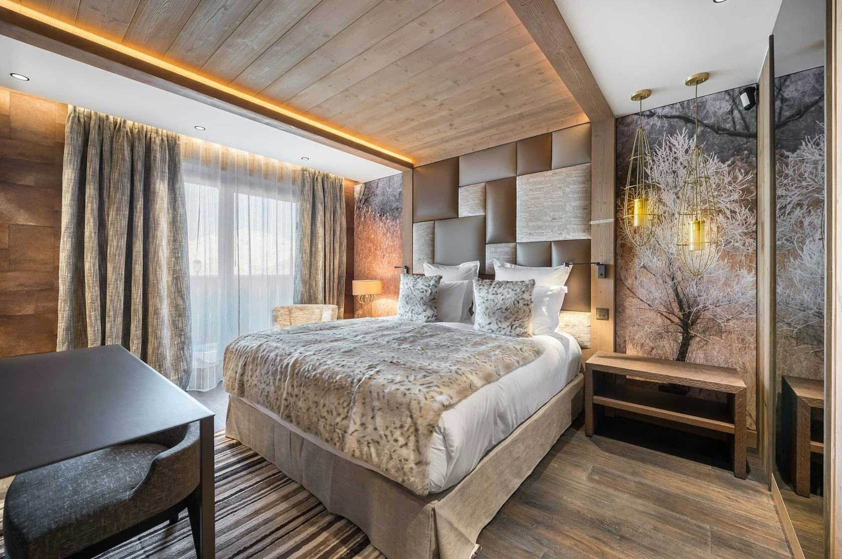 housing building wood interior design indoors bedroom room