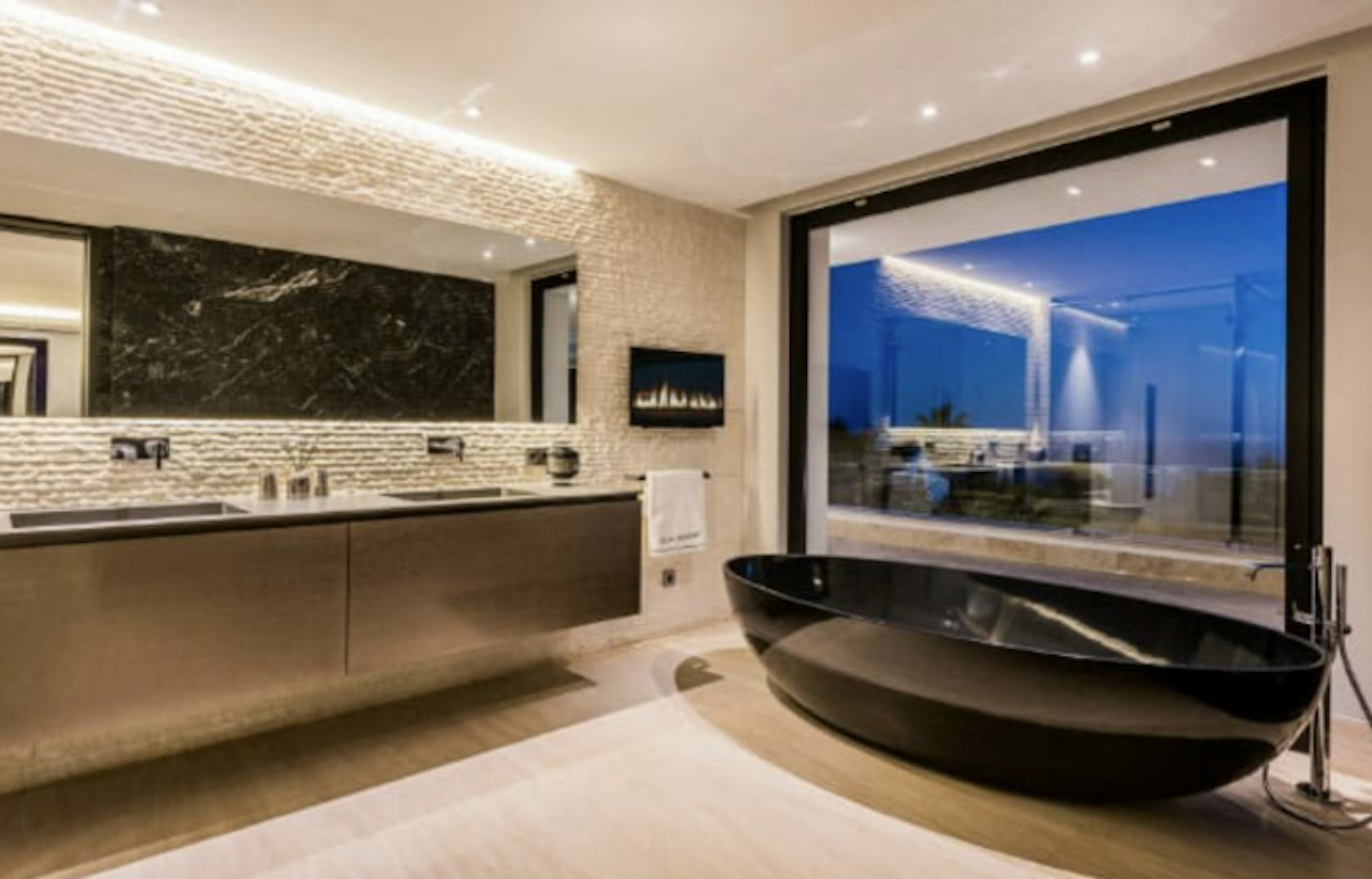 interior design indoors bathing bathtub tub person