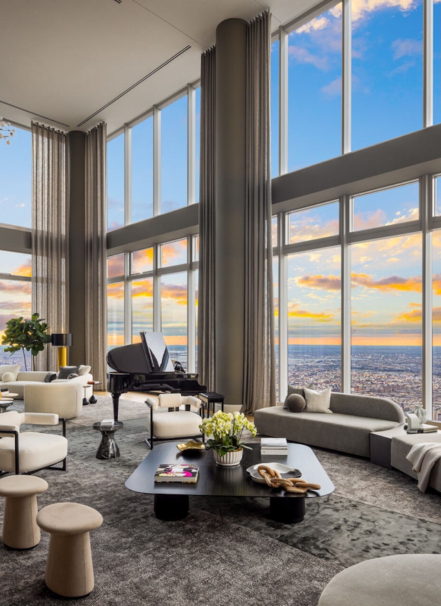 En Vente - Penthouse de 7 chambres de luxe sur Central Park Tower
