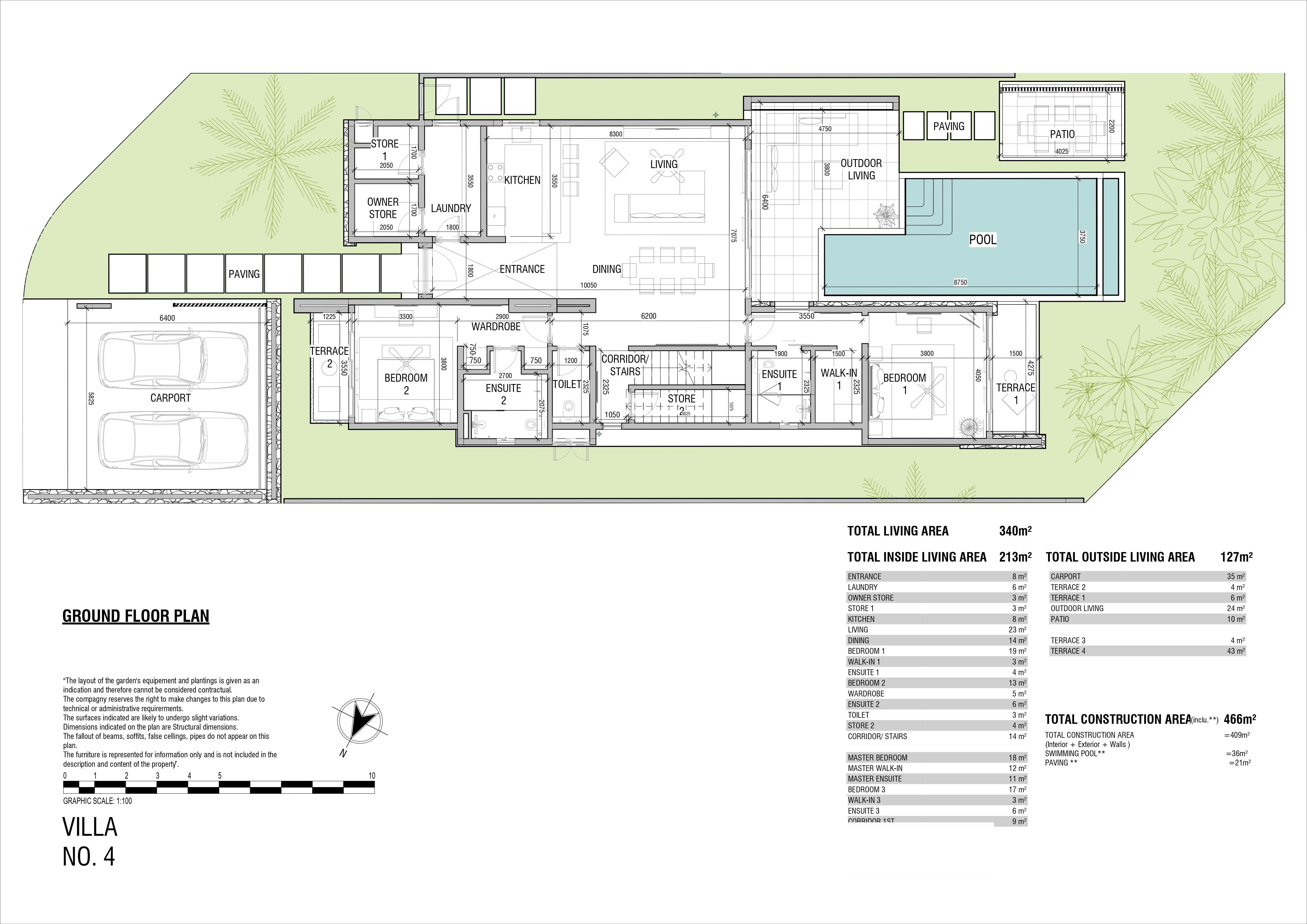 Exclusive property with swimming pool: discover absolute comfort with Fine Luxury Property 2537987086 floor plan 2