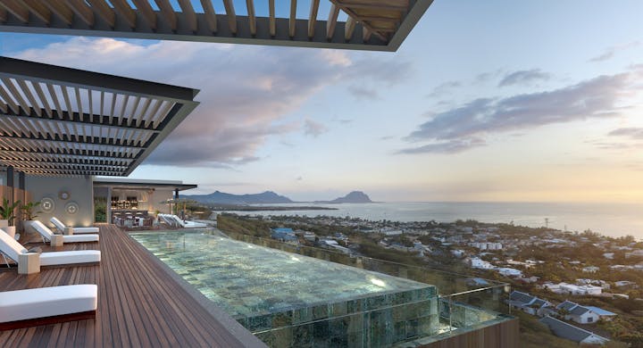 architecture balcony building pool swimming pool water housing