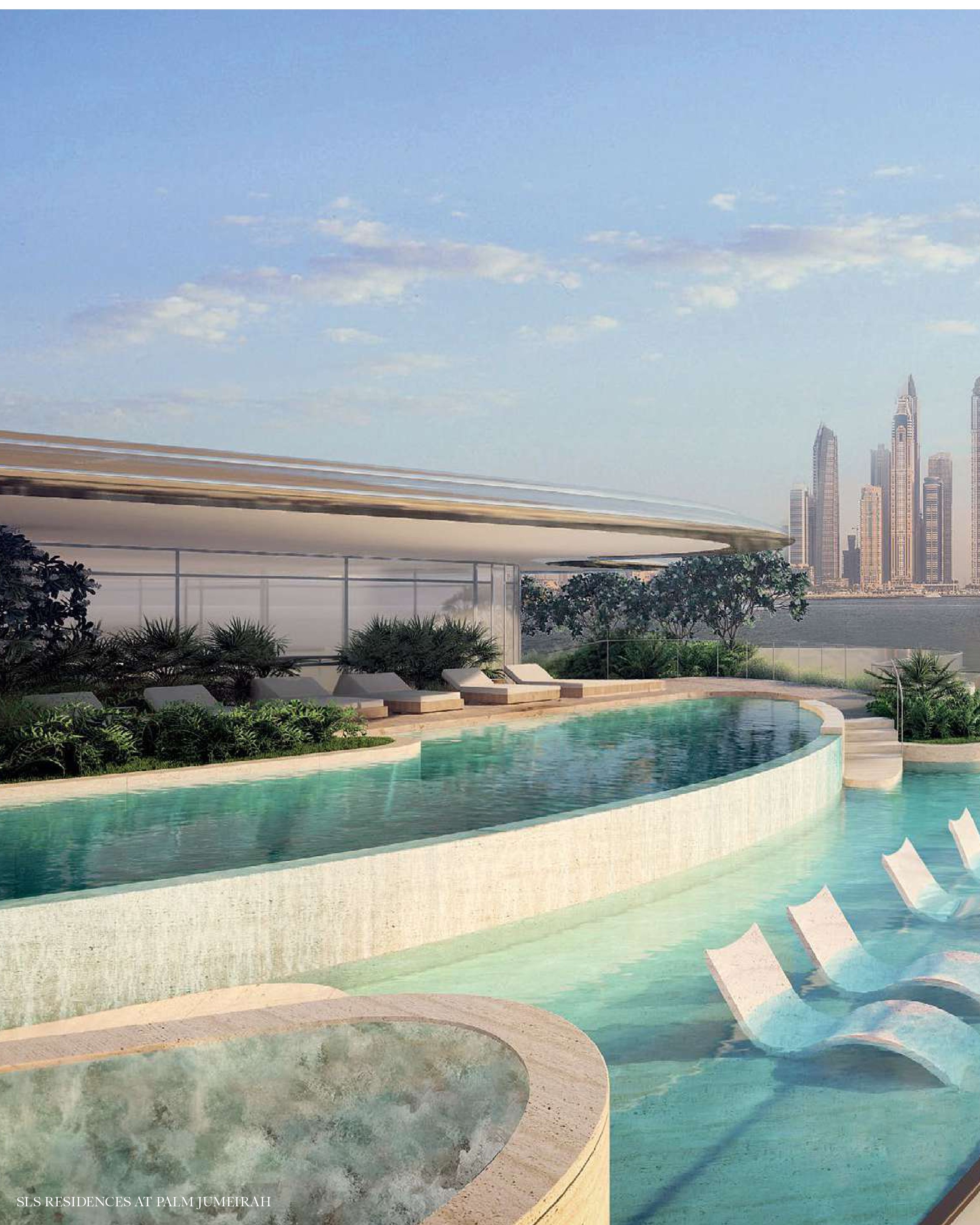 Penthouse de prestige 3 chambres avec vue panoramique sur Palm Jumeirah