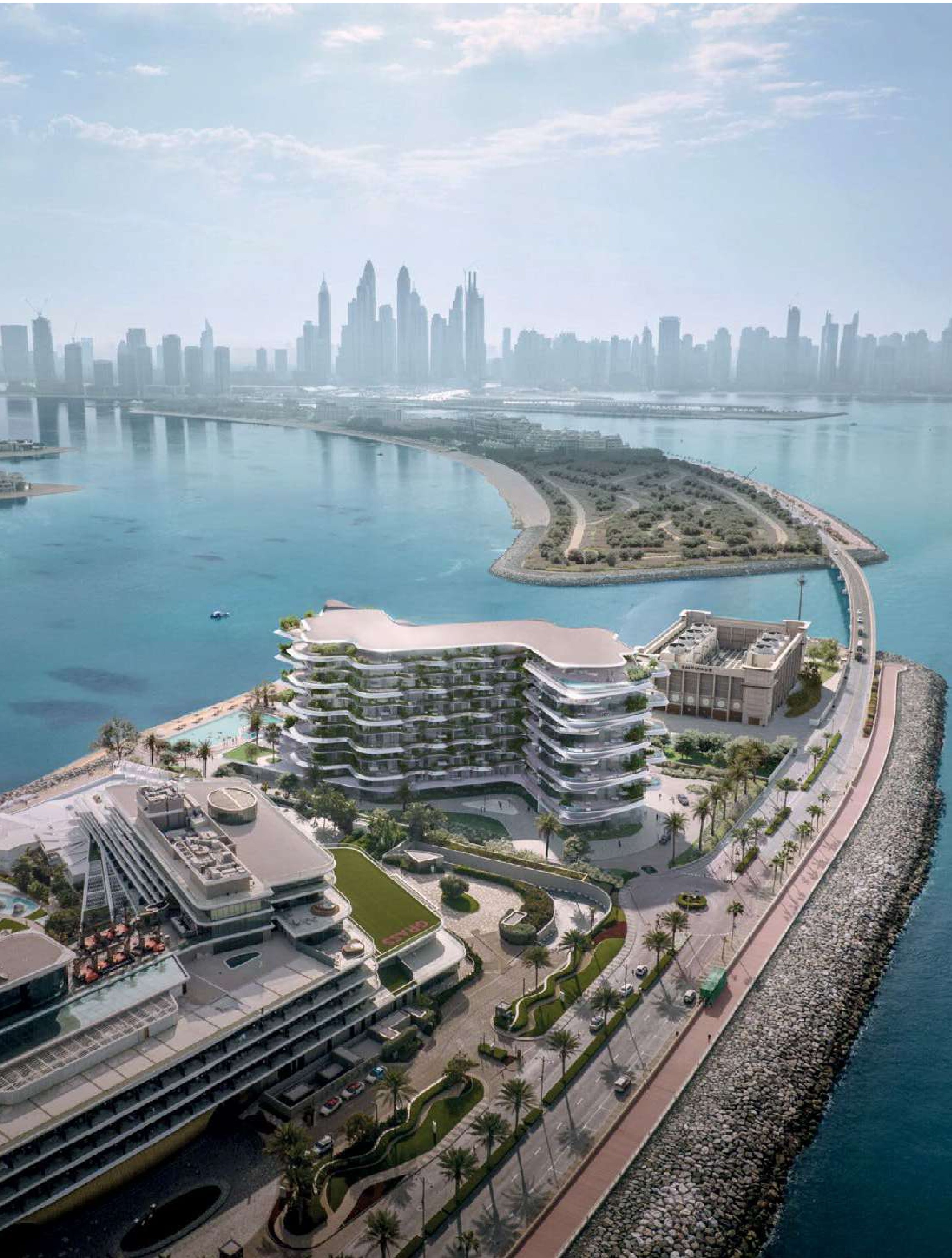 Duplex de luxe 3 chambres avec vue panoramique sur Palm Jumeirah