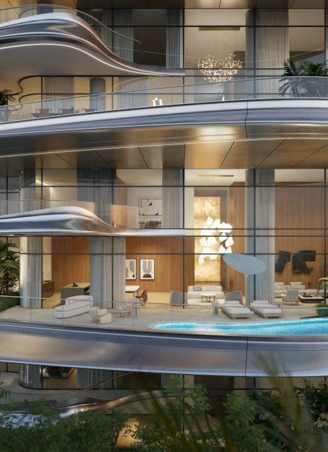 Simplex de luxe 3 chambres avec terrasse et vue Panoramique sur Palm Jumeirah