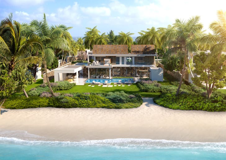 summer building villa hotel resort outdoors nature tree pool water