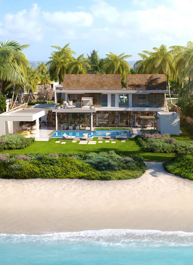 Villa de prestige 729 m² à l’Île Maurice – Vue mer, 6 suites, accès One&Only, propriété accessible aux étrangers